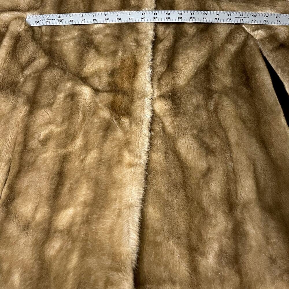 Vintage Women’s 1950’s Tissavel Of France For Country Pacer Faux Fur Coat Size L - Picture 8 of 16